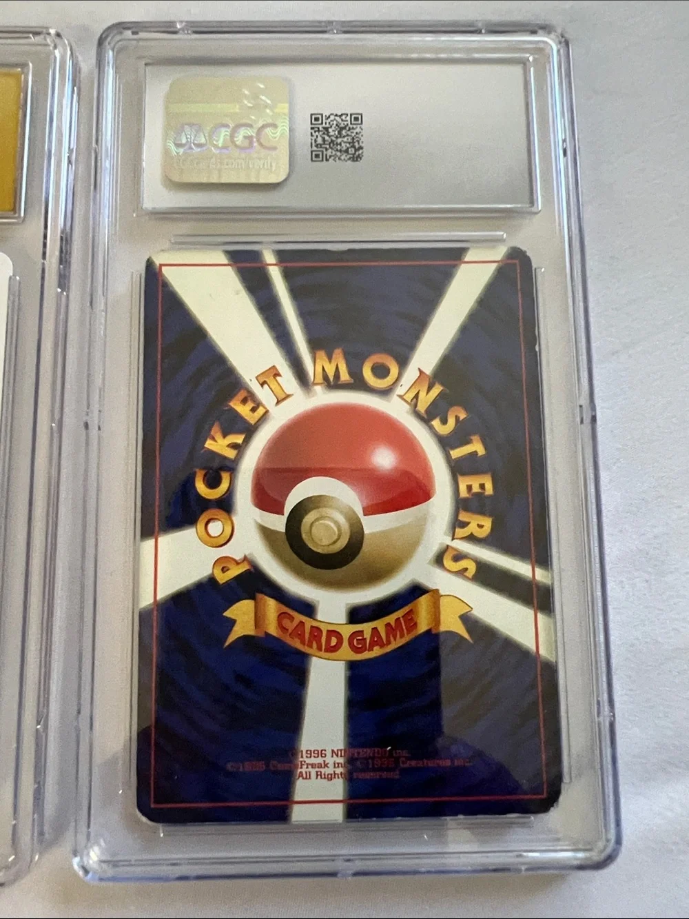 CGC Graded Japanese Ditto Pokémon Card Set — Purple Ditto